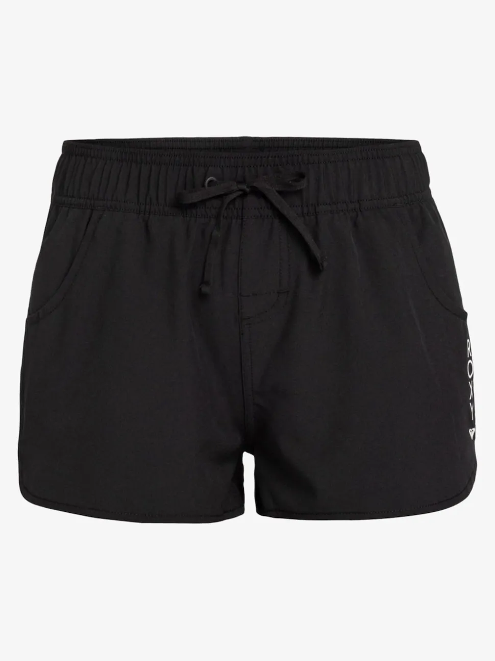 Roxy Black Wave 2 Inch Logo Board Shorts