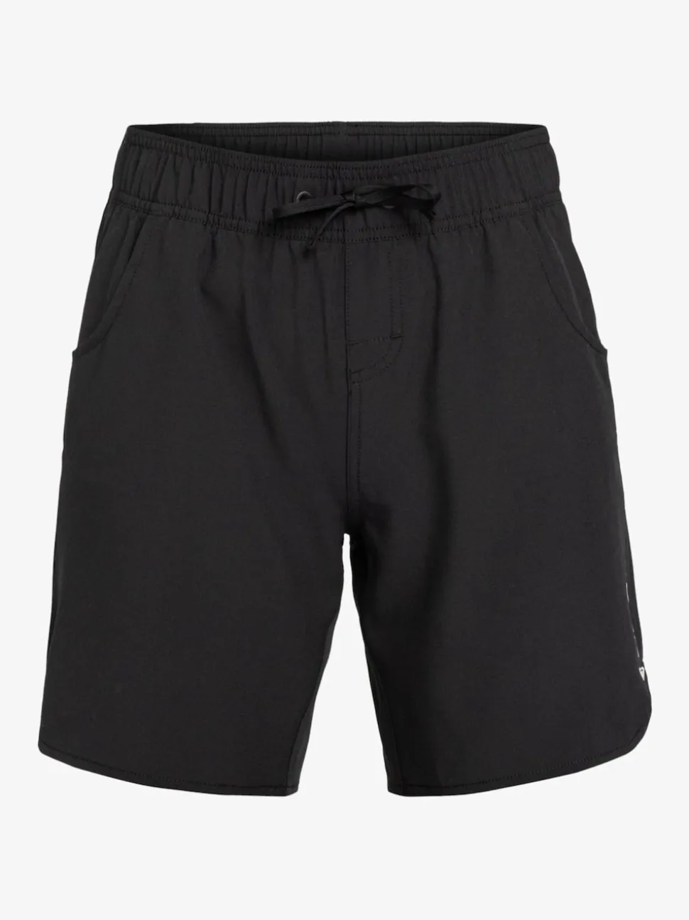 Roxy Black Wave 7 Inch Long Logo Board Shorts
