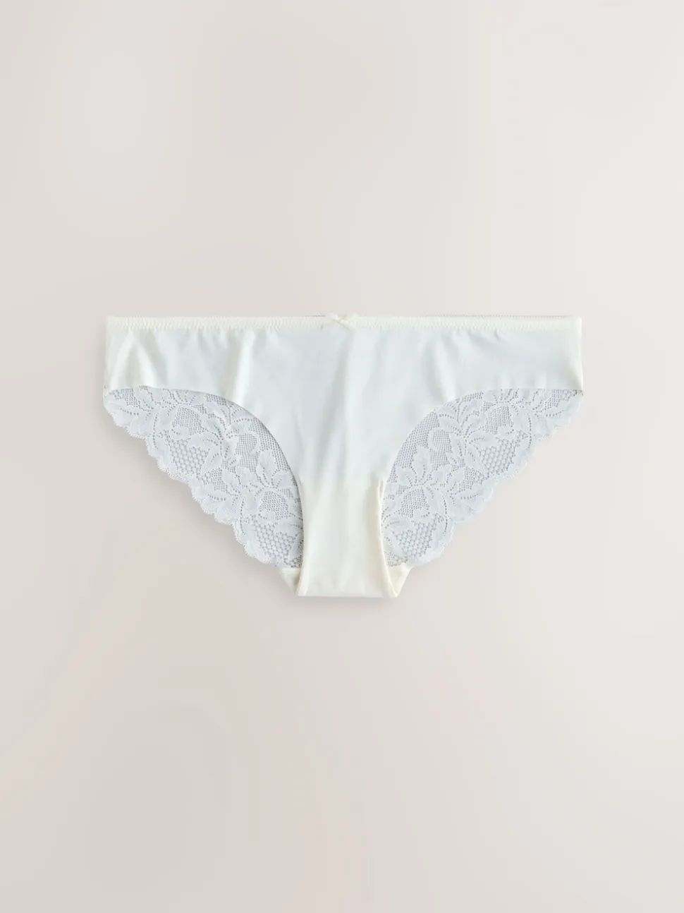 Sage Green Brazilian No VPL Lace Back Briefs 5 Pack