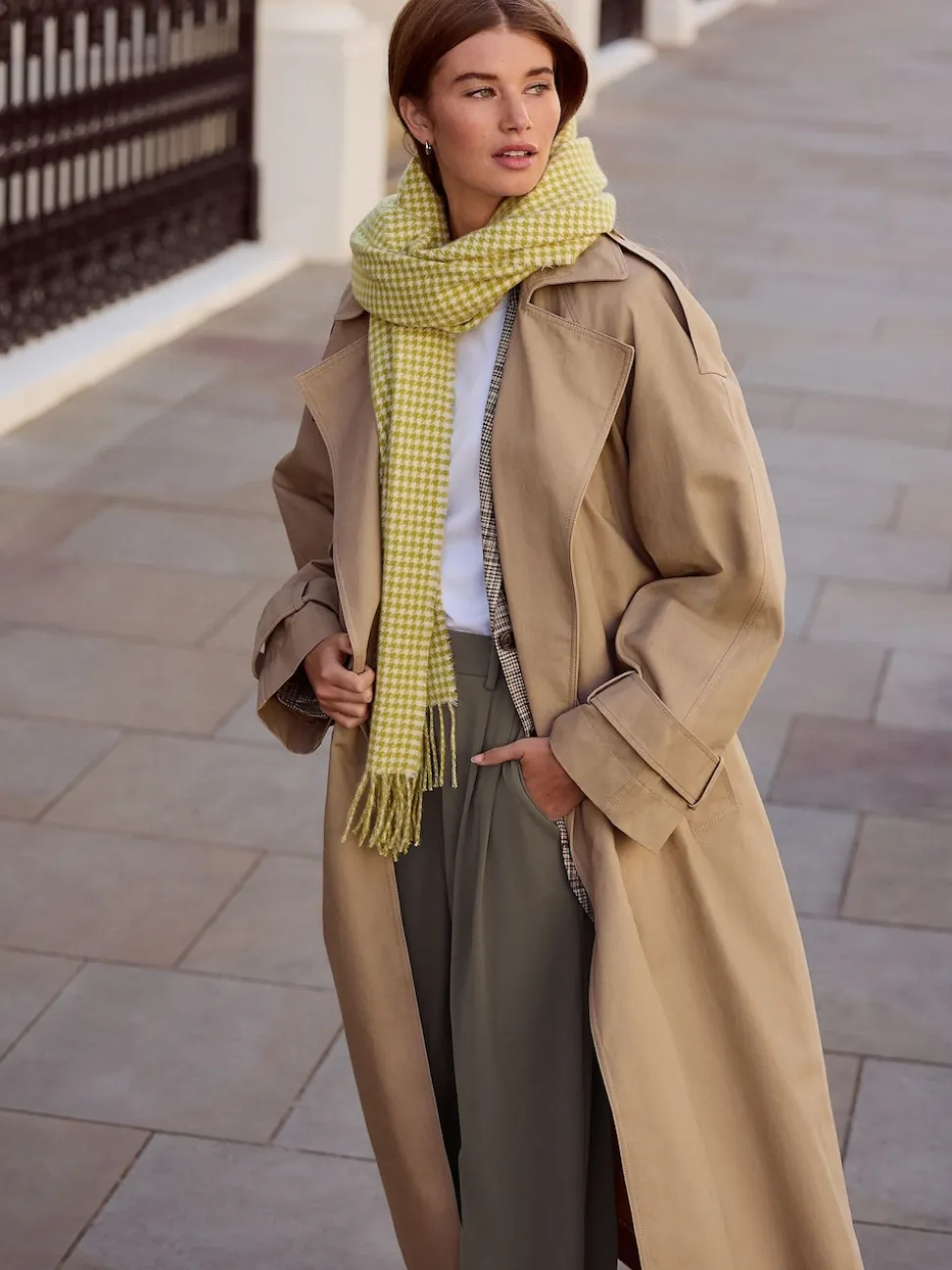 Sand N. Premium Trench Coat