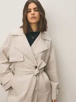 Sand Shower Resistant Trench Coat