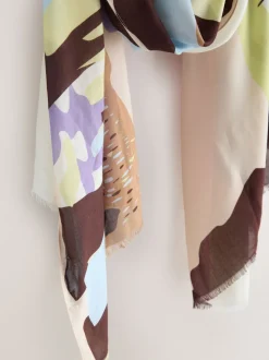 Scenic Pink Lightweight Scarf