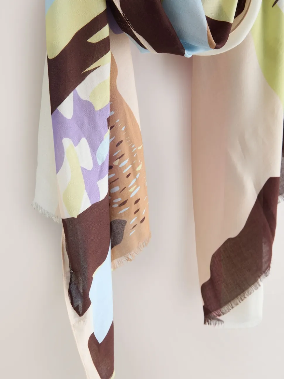 Scenic Pink Lightweight Scarf
