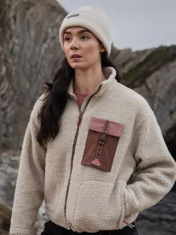 Sealskinz Broomsthorpe Womens Sherpa Zip Up Fleece