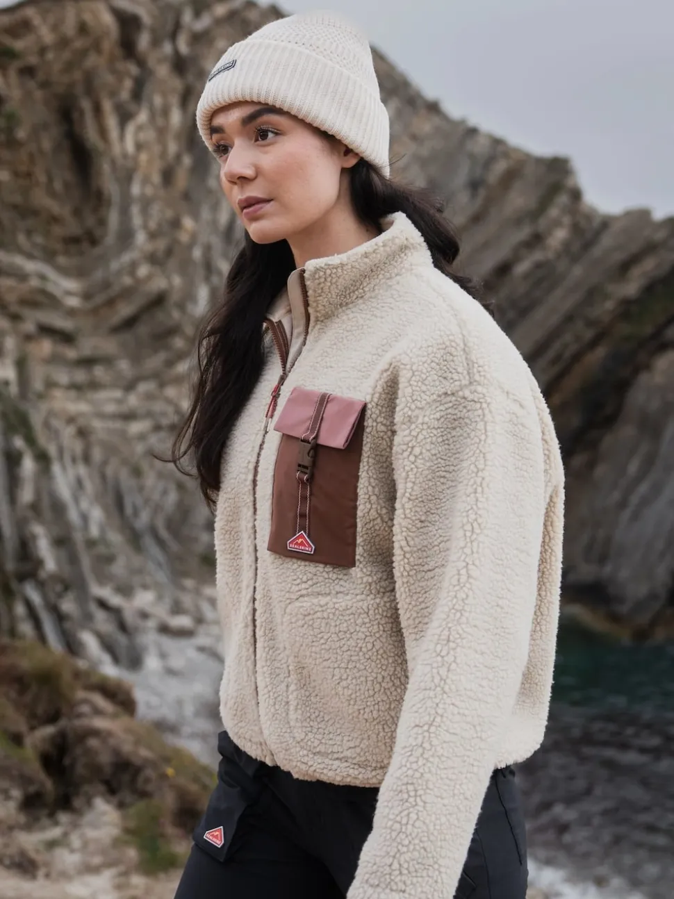 Sealskinz Broomsthorpe Womens Sherpa Zip Up Fleece
