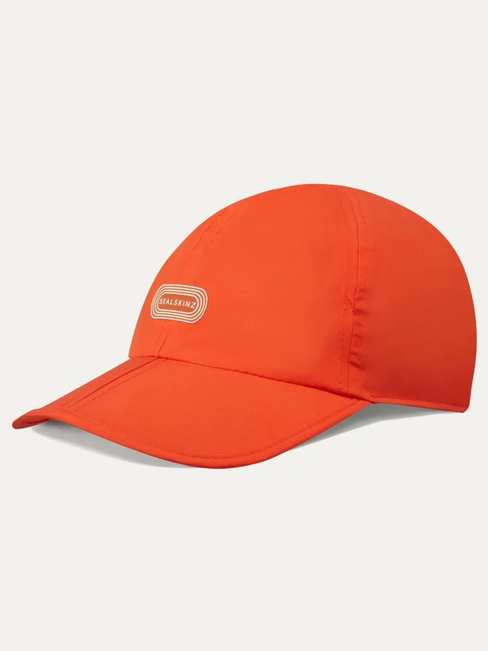 Sealskinz Orange Waterproof Quick Dry Foldable Running Cap