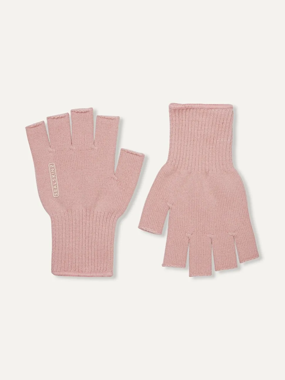 Sealskinz Pink Thornham Solo Merino Mittens