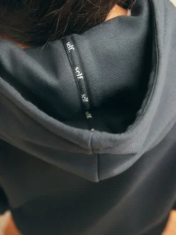 self. Black Hoodie