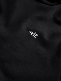 self. Black Hoodie