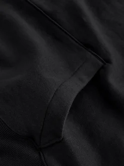 self. Black Hoodie