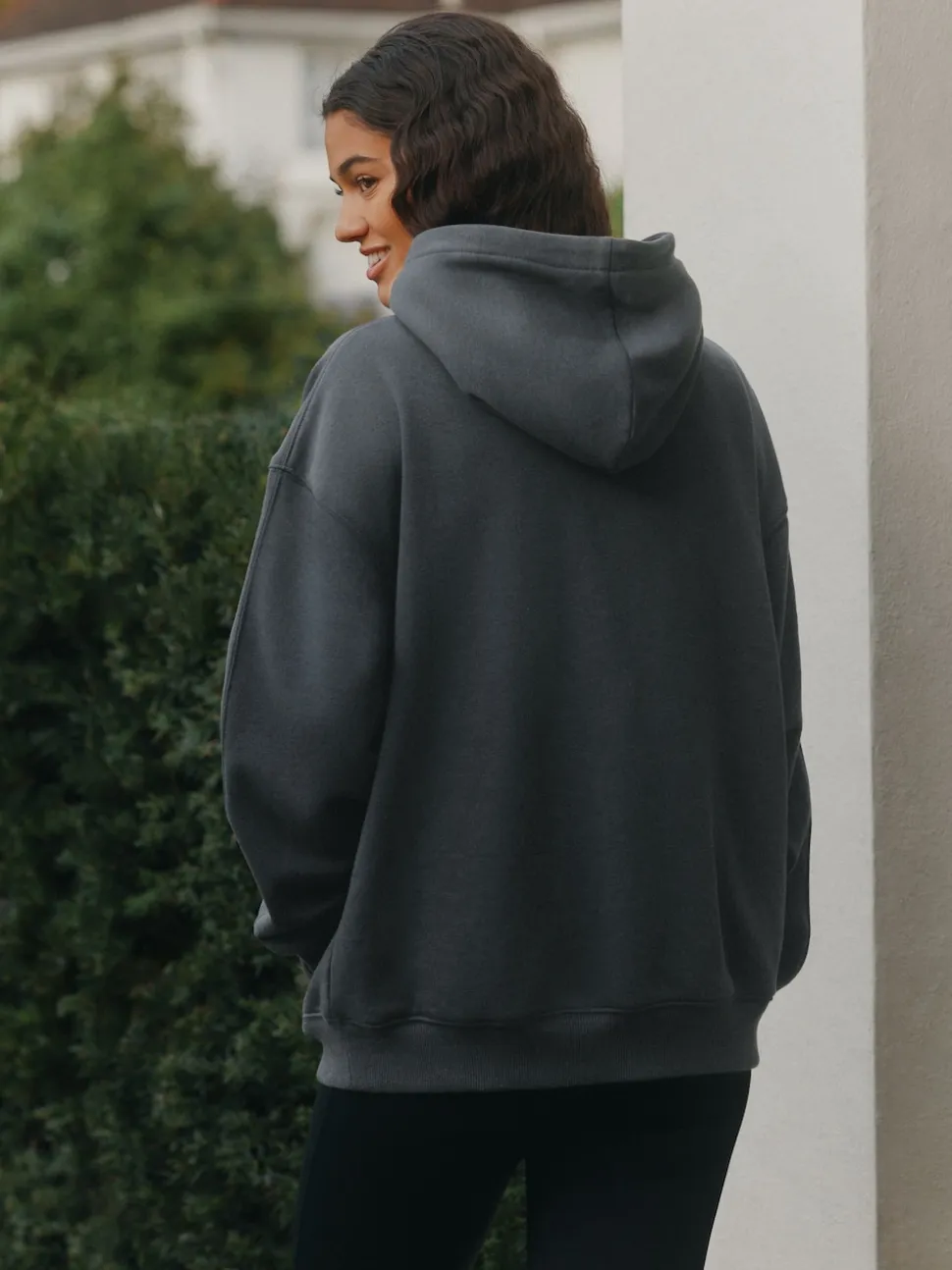 self. Charcoal Grey Hoodie