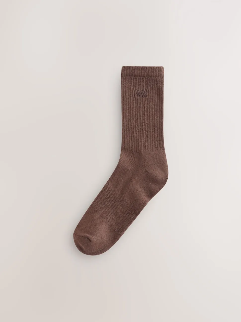 self. Choc/Neutral/Pink 3 Pack Cushion Sole Lounge Ankle Socks 3 Pack