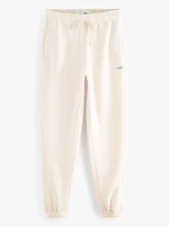 self. Ecru Cuffed Joggers