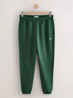 self. Green Cuffed Joggers