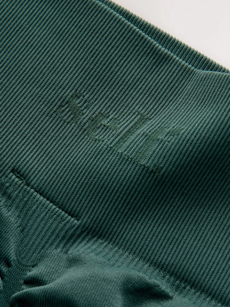 self. Green Seamless Bum Scrunch Leggings