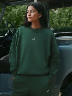 self. Green Sweatshirt