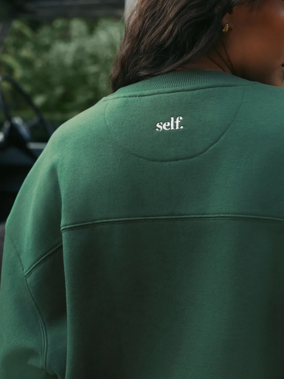 self. Green Sweatshirt