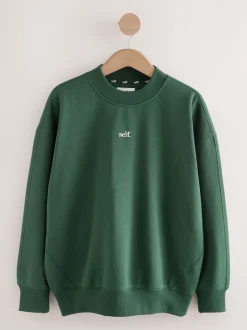 self. Green Sweatshirt