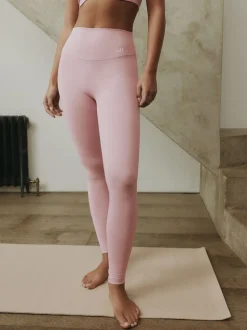 self. Lilac Purple High Waist Leggings