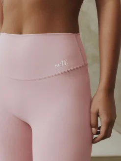 self. Lilac Purple High Waist Leggings