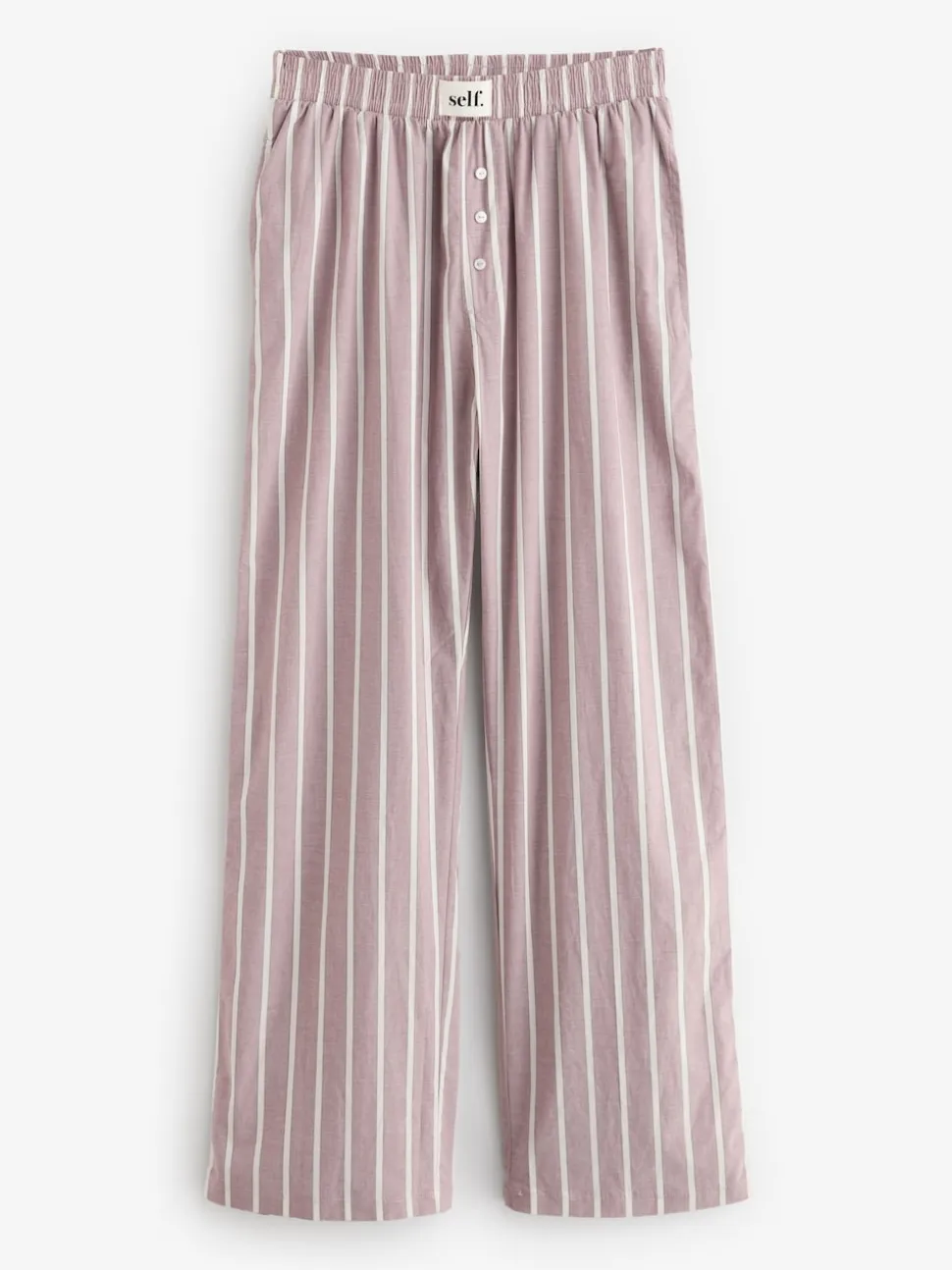 self. Mauve Short Sleeve Pyjamas