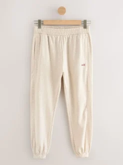 self. Oatmeal Cuffed Joggers