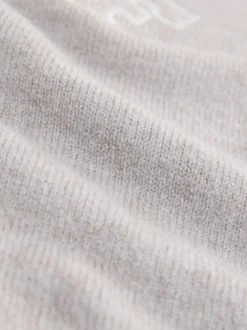 self. Oatmeal Knit Jumper