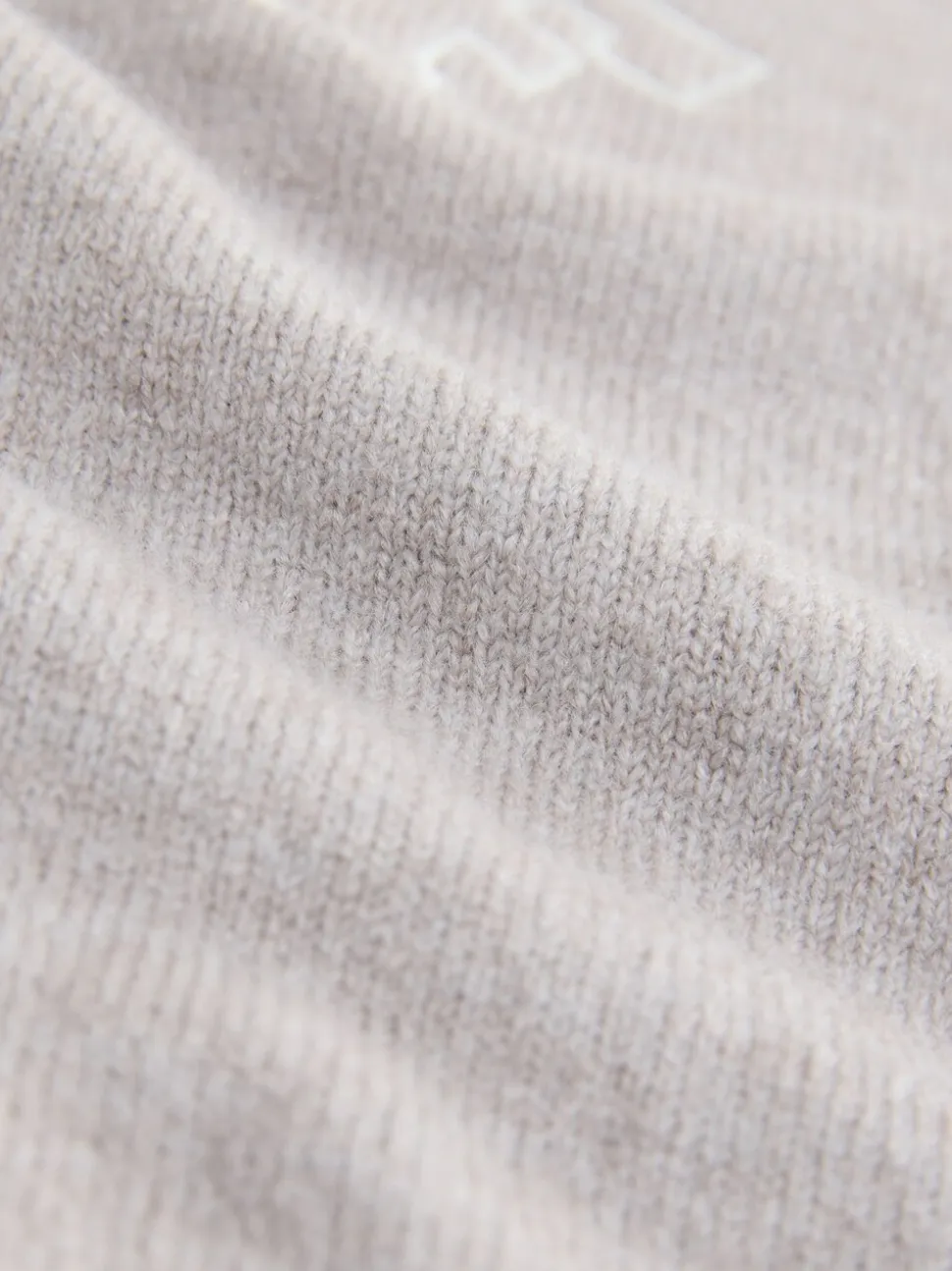 self. Oatmeal Knit Jumper