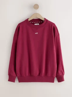 self. Red Sweatshirt