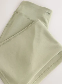 self. Sage Green Kickflare Joggers