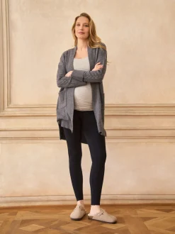 Seraphine Black Overbump Maternity Ultimate Leggings
