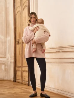 Seraphine Black Post Maternity Shaping Leggings