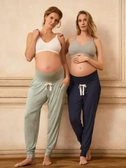 Seraphine Blue Maternity Loungewear Trousers 2 Pack