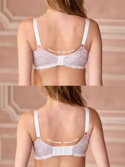Seraphine Cream Lace Maternity & Nursing Bra