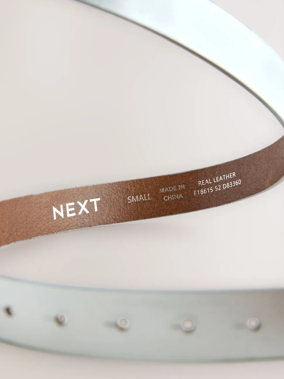 Silver Regular Statement Buckle Leather Belt