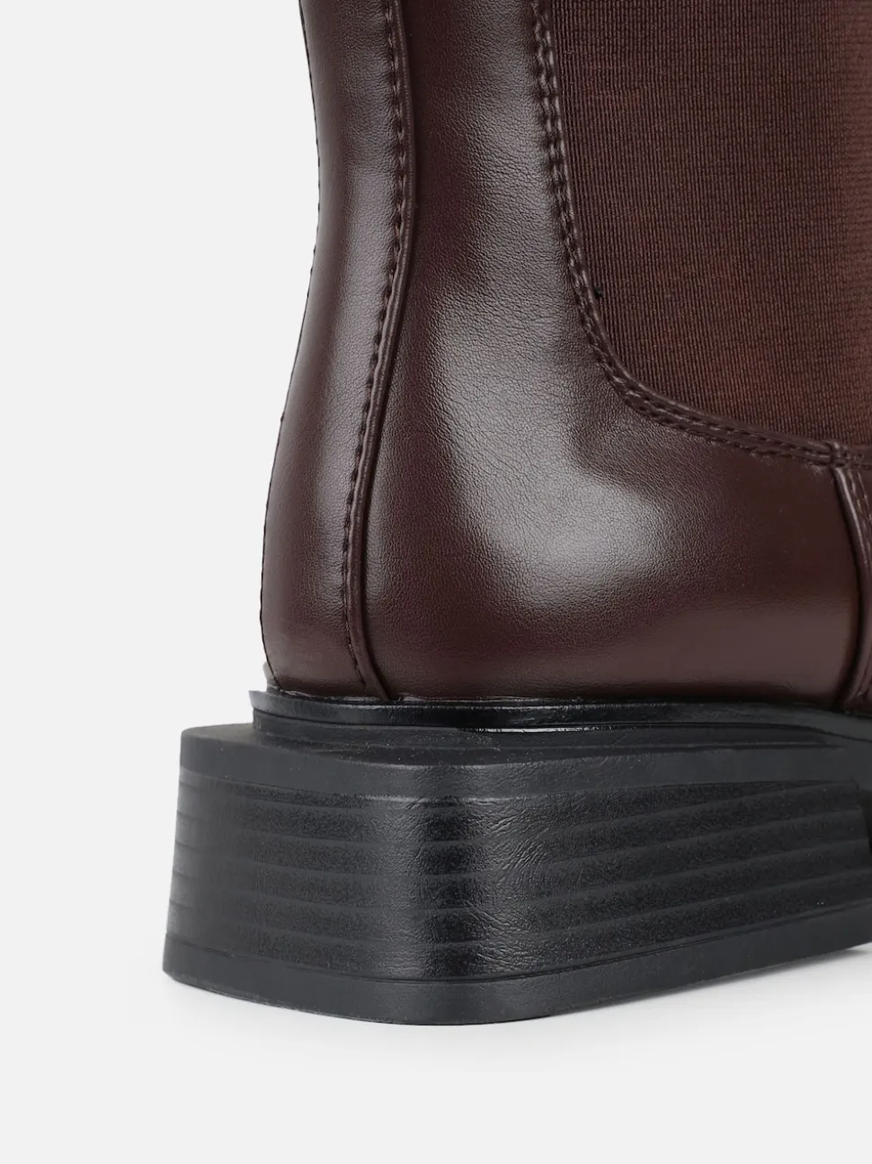 Simmi London Brown Dorres Chelsea Ankle Boots