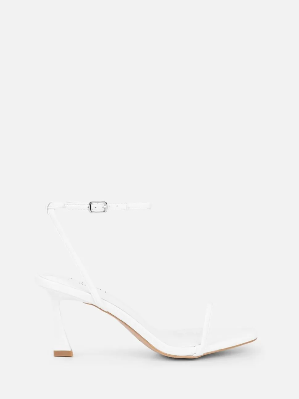 Simmi London White Yesmina Heeled Sandals