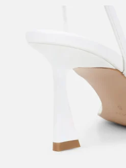 Simmi London White Yesmina Heeled Sandals