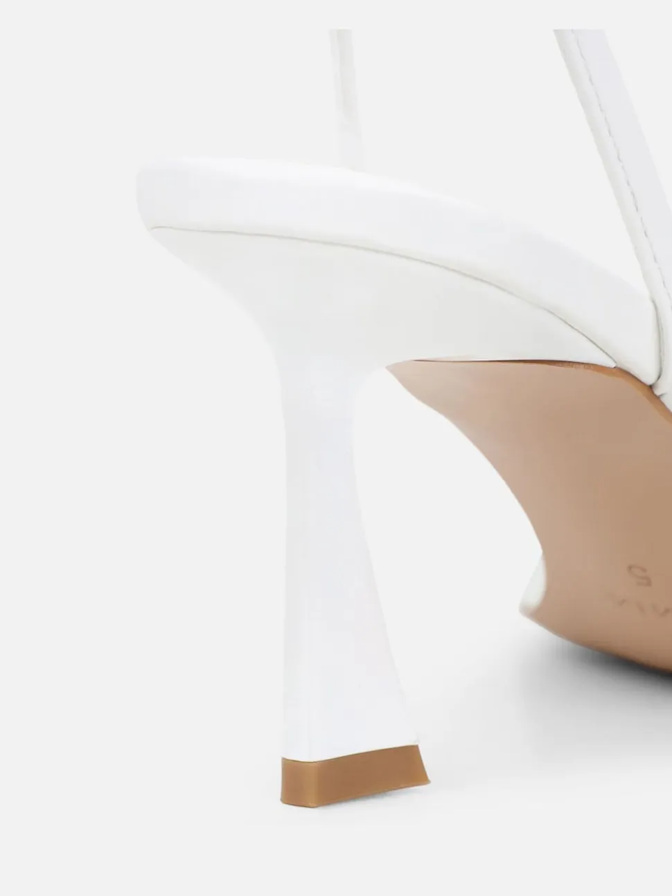 Simmi London White Yesmina Heeled Sandals