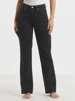 Simply Be Black 99/1 Relaxed Straight Leg Jeans