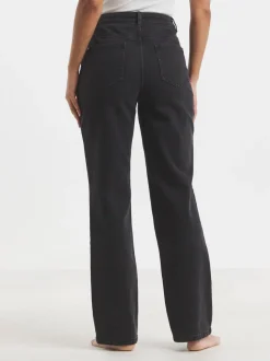 Simply Be Black 99/1 Relaxed Straight Leg Jeans