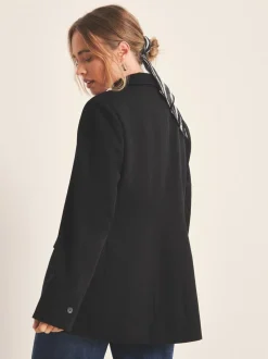 Simply Be Black Cinched Blazer