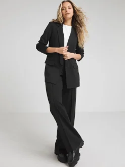 Simply Be Black Ponte Blazer