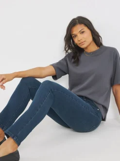 Simply Be Blue Super Stretch Slim Jeans