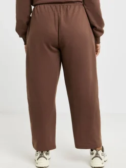 Simply Be Brown Barrel Leg Joggers