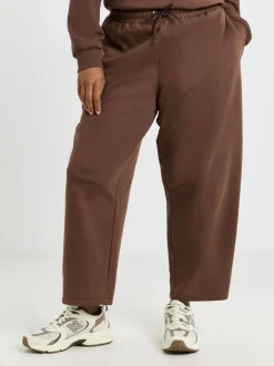 Simply Be Brown Barrel Leg Joggers