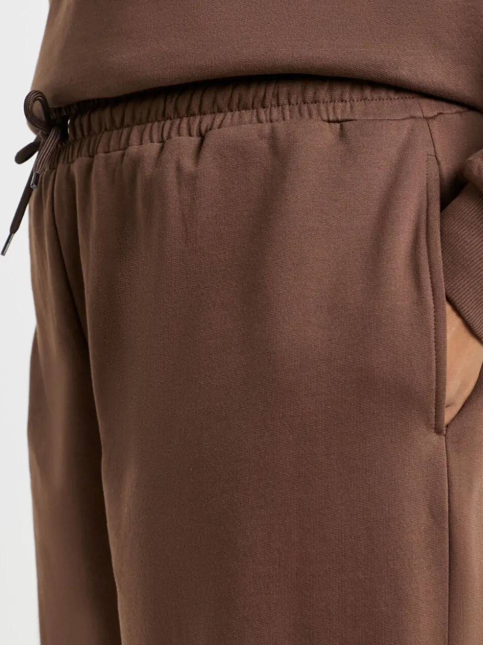 Simply Be Brown Barrel Leg Joggers