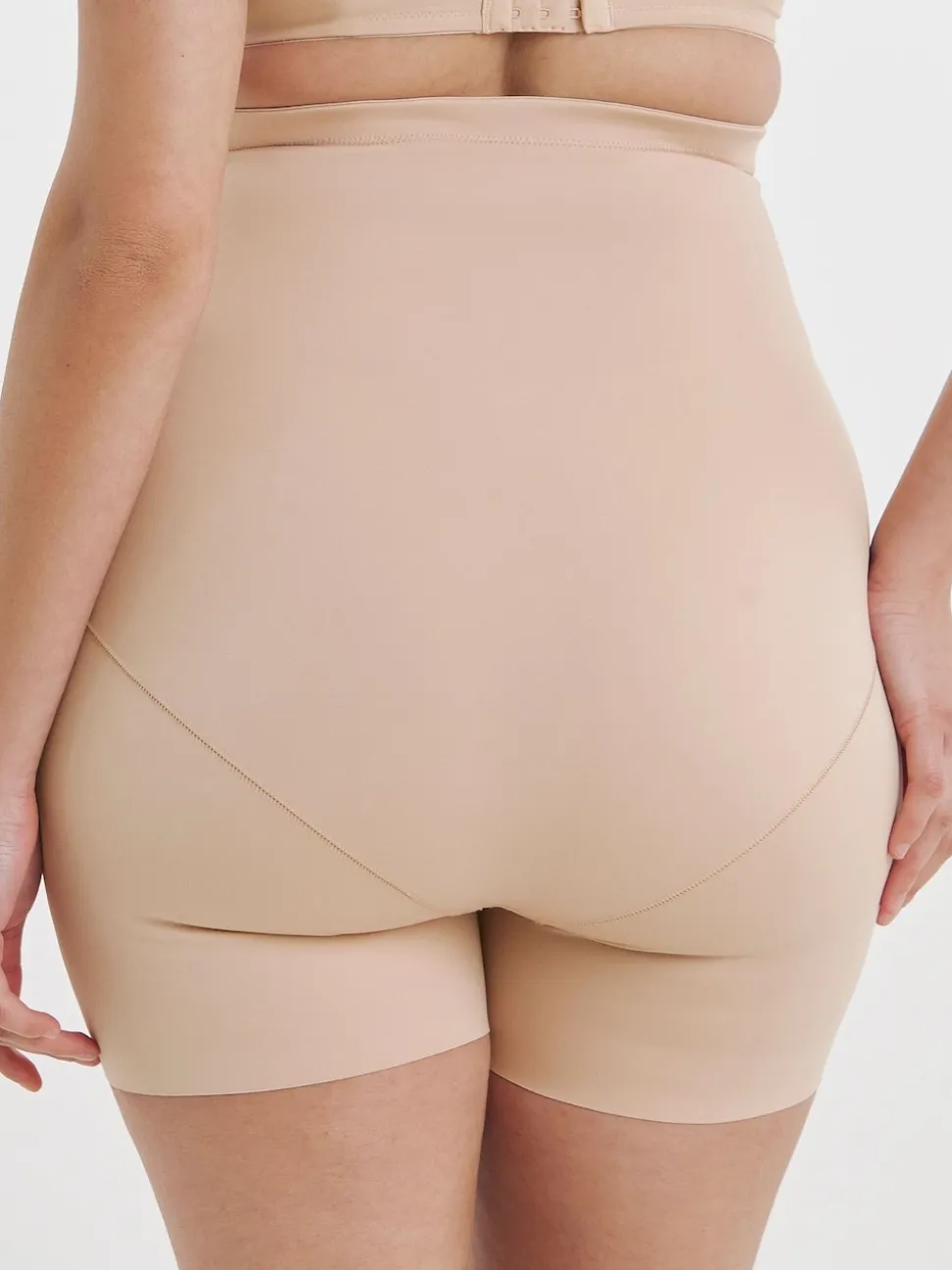 Simply Be Pink Magisculpt Ella Lace Thighshaper Frim Control Shapewear & solutions