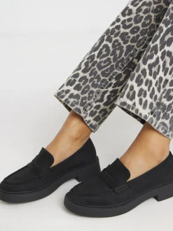Simply Be Soft Black Extra Wide Fit Chunky Mary Jane Shoes