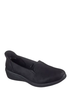 Skechers Black Arya Slip Ins Shoes